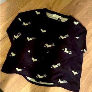 Vintage Havana hearts sweater